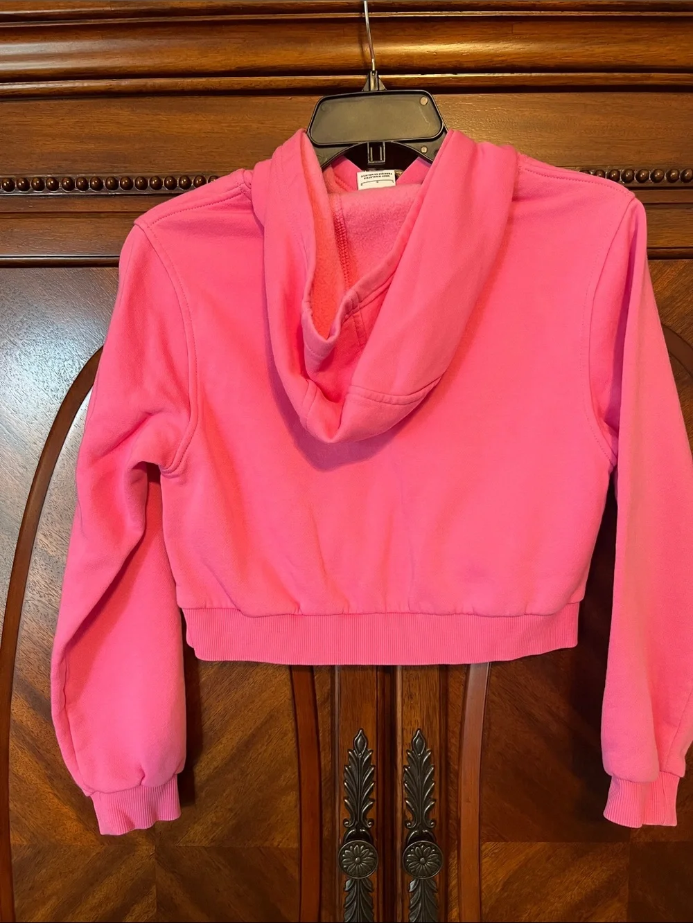 Nike Hot Pink Girl’s Cropped Hoodie